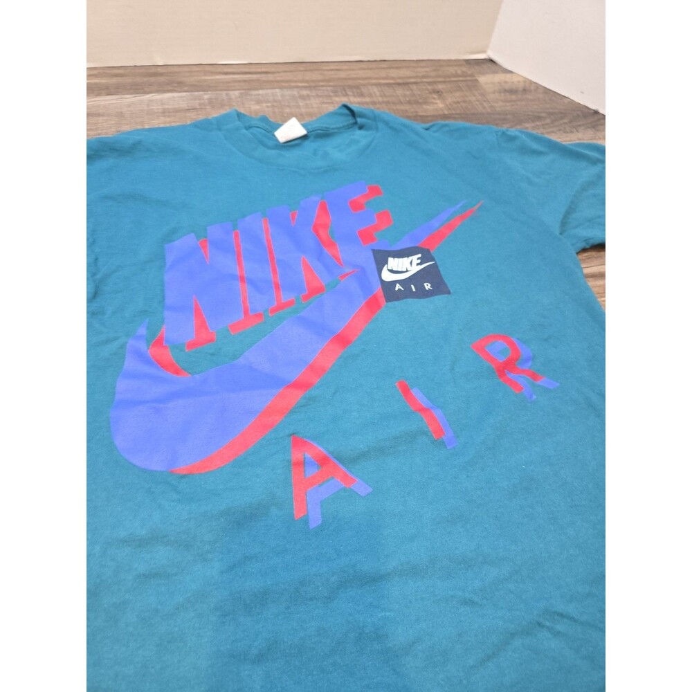 Vintage Nike Air T Shirt Green M                                            #163 - Picture 11 of 16